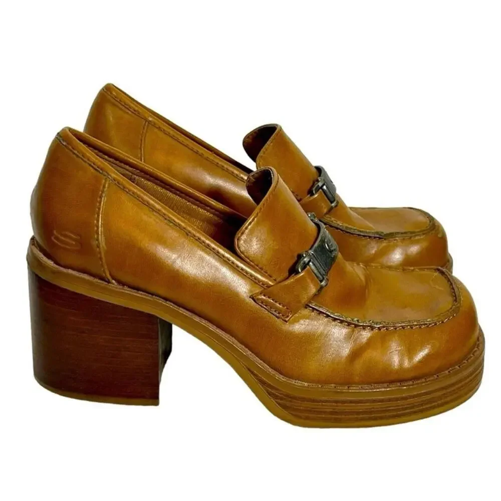 Vintage Skechers Somethin Else Y2K Chunky Platform Heels 7.5